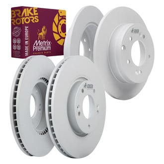 Metrix Premium Chassis Parts® - Front and Rear Brake Rotor Set