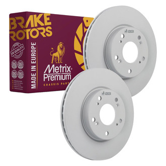 Metrix Premium Chassis Parts® - Vented Front Brake Rotors