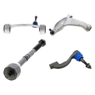 Mevotech® - Supreme™ Front Driver Side Lower and Upper Control Arm with Ball Joint and Tie Rod End Kit