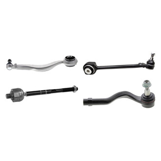 Mevotech® - Supreme™ Front Driver Side Lower and Upper Control Arm with Ball Joint and Tie Rod End Kit