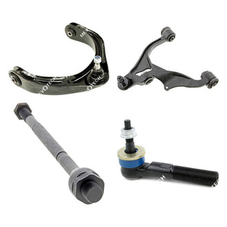 Mevotech® - Original Grade™ Front Driver Side Lower and Upper Control Arm with Ball Joint and Tie Rod End Kit