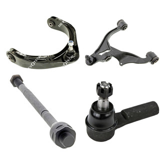Mevotech® - Original Grade™ Front Driver Side Lower and Upper Control Arm with Ball Joint and Tie Rod End Kit