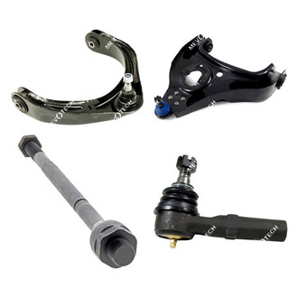 Mevotech® - Original Grade™ Front Driver Side Lower and Upper Control Arm with Ball Joint and Tie Rod End Kit