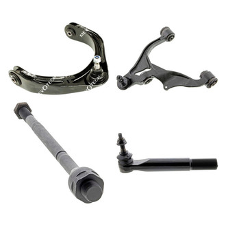 Mevotech® - Original Grade™ Front Driver Side Lower and Upper Control Arm with Ball Joint and Tie Rod End Kit