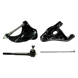 Mevotech® - Original Grade™ Front Driver Side Lower and Upper Control Arm with Ball Joint and Tie Rod End Kit