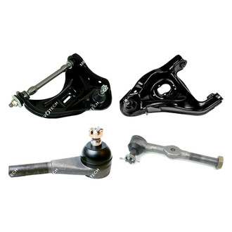 Mevotech® - Original Grade™ Front Driver Side Lower and Upper Control Arm with Ball Joint and Tie Rod End Kit