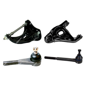 Mevotech® - Original Grade™ Front Driver Side Lower and Upper Control Arm with Ball Joint and Tie Rod End Kit