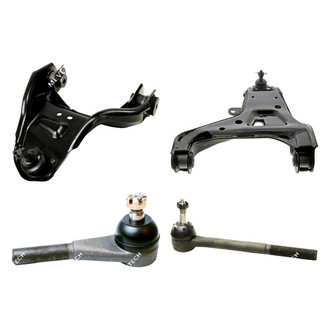 Mevotech® - Original Grade™ Front Driver Side Lower and Upper Control Arm with Ball Joint and Tie Rod End Kit