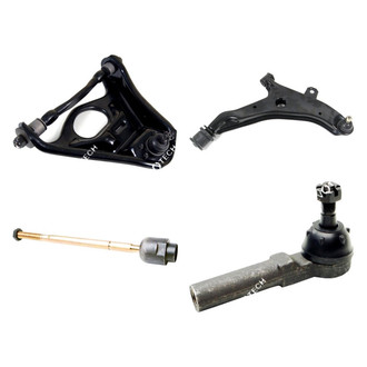 Mevotech® - Original Grade™ Front Driver Side Lower and Upper Control Arm with Ball Joint and Tie Rod End Kit
