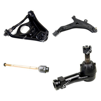 Mevotech® - Original Grade™ Front Driver Side Lower and Upper Control Arm with Ball Joint and Tie Rod End Kit