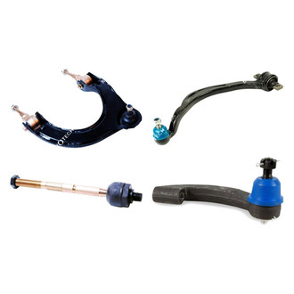 Mevotech® - Original Grade™ Front Driver Side Lower and Upper Control Arm with Ball Joint and Tie Rod End Kit