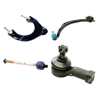 Mevotech® - Original Grade™ Front Driver Side Lower and Upper Control Arm with Ball Joint and Tie Rod End Kit