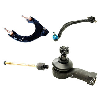 Mevotech® - Original Grade™ Front Driver Side Lower and Upper Control Arm with Ball Joint and Tie Rod End Kit