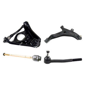 Mevotech® - Original Grade™ Front Driver Side Lower and Upper Control Arm with Ball Joint and Tie Rod End Kit