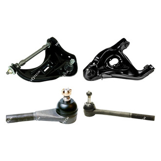 Mevotech® - Original Grade™ Front Driver Side Lower and Upper Control Arm with Ball Joint and Tie Rod End Kit