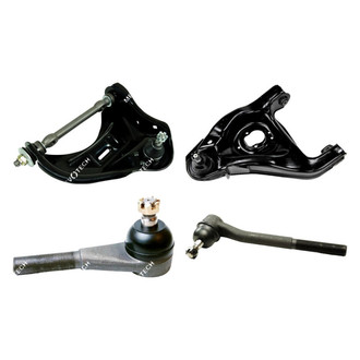 Mevotech® - Original Grade™ Front Driver Side Lower and Upper Control Arm with Ball Joint and Tie Rod End Kit
