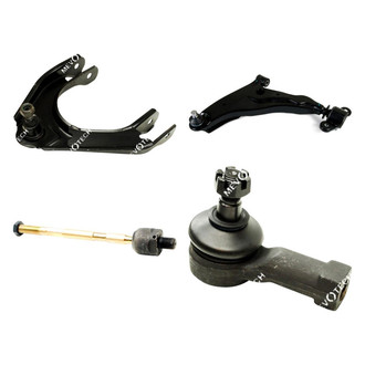 Mevotech® - Original Grade™ Front Driver Side Lower and Upper Control Arm with Ball Joint and Tie Rod End Kit