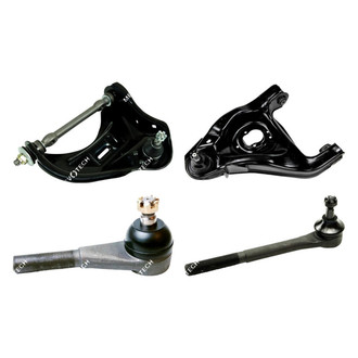 Mevotech® - Original Grade™ Front Driver Side Lower and Upper Control Arm with Ball Joint and Tie Rod End Kit