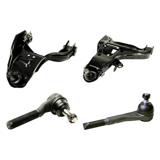 Mevotech® - Original Grade™ Front Driver Side Lower and Upper Control Arm with Ball Joint and Tie Rod End Kit