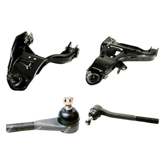 Mevotech® - Original Grade™ Front Driver Side Lower and Upper Control Arm with Ball Joint and Tie Rod End Kit