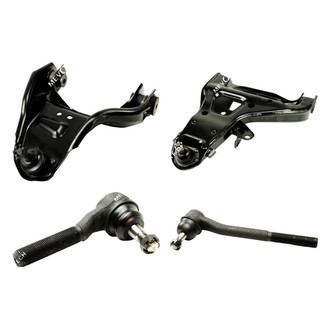 Mevotech® - Original Grade™ Front Driver Side Lower and Upper Control Arm with Ball Joint and Tie Rod End Kit