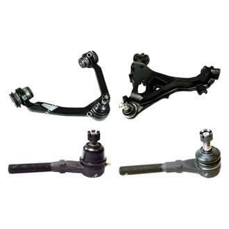 Mevotech® - Original Grade™ Front Driver Side Lower and Upper Control Arm with Ball Joint and Tie Rod End Kit