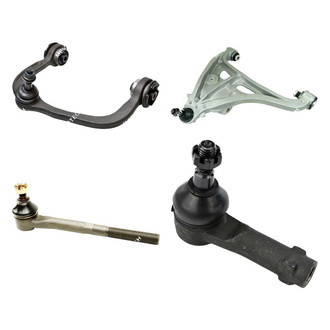 Mevotech® - Original Grade™ Front Driver Side Lower and Upper Control Arm with Ball Joint and Tie Rod End Kit