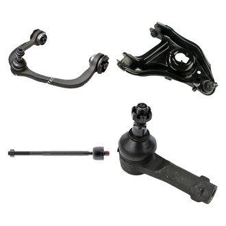 Mevotech® - Original Grade™ Front Driver Side Lower and Upper Control Arm with Ball Joint and Tie Rod End Kit