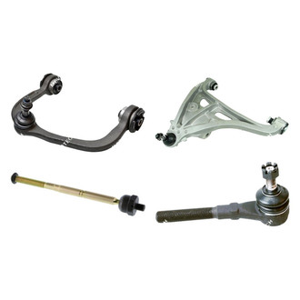 Mevotech® - Original Grade™ Front Driver Side Lower and Upper Control Arm with Ball Joint and Tie Rod End Kit