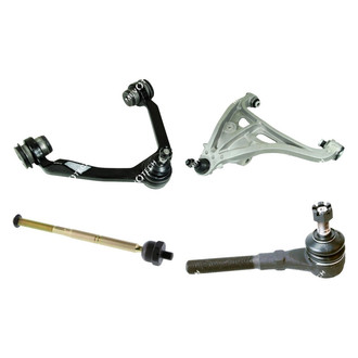 Mevotech® - Original Grade™ Front Driver Side Lower and Upper Control Arm with Ball Joint and Tie Rod End Kit