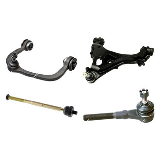 Mevotech® - Original Grade™ Front Driver Side Lower and Upper Control Arm with Ball Joint and Tie Rod End Kit