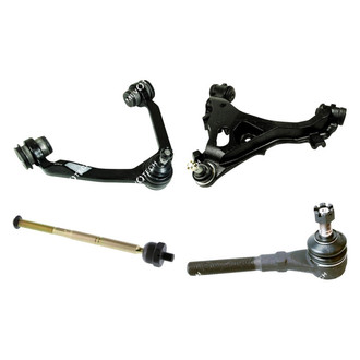 Mevotech® - Original Grade™ Front Driver Side Lower and Upper Control Arm with Ball Joint and Tie Rod End Kit