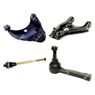 Mevotech® - Original Grade™ Front Driver Side Lower and Upper Control Arm with Ball Joint and Tie Rod End Kit