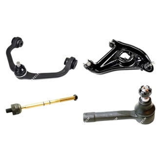 Mevotech® - Original Grade™ Front Driver Side Lower and Upper Control Arm with Ball Joint and Tie Rod End Kit