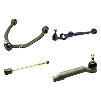 Mevotech® - Original Grade™ Front Driver Side Lower and Upper Control Arm with Ball Joint and Tie Rod End Kit