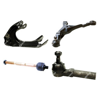 Mevotech® - Original Grade™ Front Driver Side Lower and Upper Control Arm with Ball Joint and Tie Rod End Kit