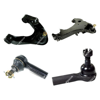 Mevotech® - Original Grade™ Front Driver Side Lower and Upper Control Arm with Ball Joint and Tie Rod End Kit