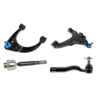 Mevotech® - Original Grade™ Front Driver Side Lower and Upper Control Arm with Ball Joint and Tie Rod End Kit