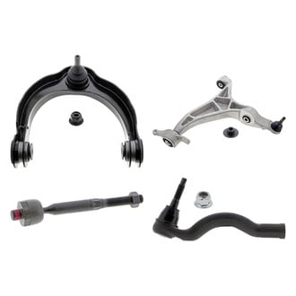 Mevotech® - Original Grade™ Front Driver Side Lower and Upper Control Arm with Ball Joint and Tie Rod End Kit