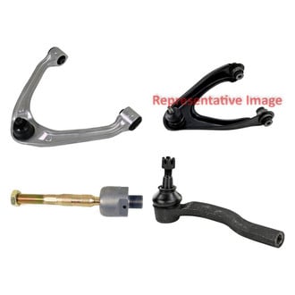 Mevotech® - Original Grade™ Front Driver Side Lower and Upper Control Arm with Ball Joint and Tie Rod End Kit