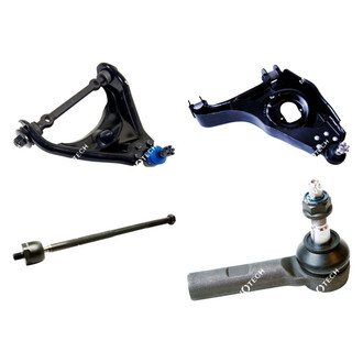 Mevotech® - Original Grade™ Front Driver Side Lower and Upper Control Arm with Ball Joint and Tie Rod End Kit
