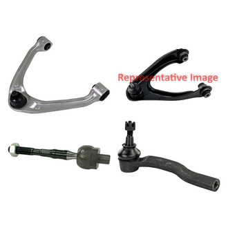 Mevotech® - Original Grade™ Front Driver Side Lower and Upper Control Arm with Ball Joint and Tie Rod End Kit