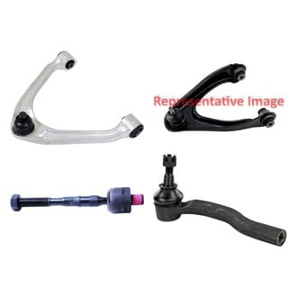Mevotech® - Original Grade™ Front Driver Side Lower and Upper Control Arm with Ball Joint and Tie Rod End Kit