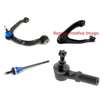 Mevotech® - Original Grade™ Front Driver Side Lower and Upper Control Arm with Ball Joint and Tie Rod End Kit
