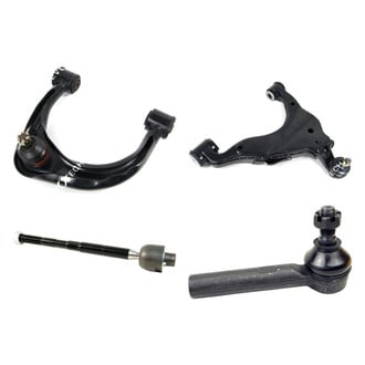Mevotech® - Original Grade™ Front Driver Side Lower and Upper Control Arm with Ball Joint and Tie Rod End Kit