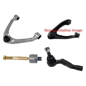 Mevotech® - Original Grade™ Front Driver Side Lower and Upper Control Arm with Ball Joint and Tie Rod End Kit
