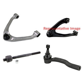 Mevotech® - Original Grade™ Front Driver Side Lower and Upper Control Arm with Ball Joint and Tie Rod End Kit