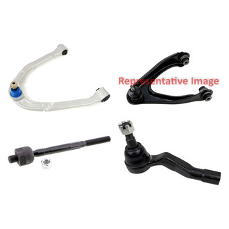 Mevotech® - Original Grade™ Front Driver Side Lower and Upper Control Arm with Ball Joint and Tie Rod End Kit