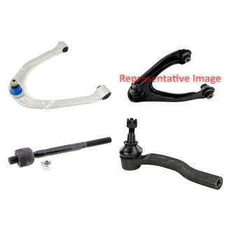 Mevotech® - Original Grade™ Front Driver Side Lower and Upper Control Arm with Ball Joint and Tie Rod End Kit