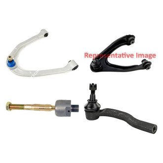 Mevotech® - Original Grade™ Front Driver Side Lower and Upper Control Arm with Ball Joint and Tie Rod End Kit